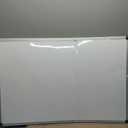 VUSIGN 36" x 24" Magnetic Whiteboard for Wall, Dry Erase Board with Silver Aluminum Frame, Hanging White Board for Office, Home, Classroom Includes 1 Eraser, 2 Multicolor Markers & 4 Magnets