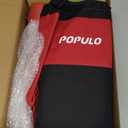 POPULO Electric Toilet Plunger High Pressure Drain Unclogger Plungers for Bathroom, Floors, Heavy Duty Versatile Home Toilet Unclogger Tool (Black)