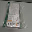 BOLSIUS Ivory Taper Candles - 10 Pack Unscented 10 Inch Dinner Candle Set - 8 Hours Burn Time - Premium European Quality - Smokeless and Dripless Household, Wedding, Party, and Home Dcor Candlesticks