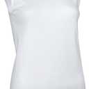 Womens Casual (Medium, White)