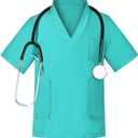 Costumerry Doctor Costume for Kids Toddler Doctor Costume for Boys Girls Halloween Dress Up Party (10-12 Years)