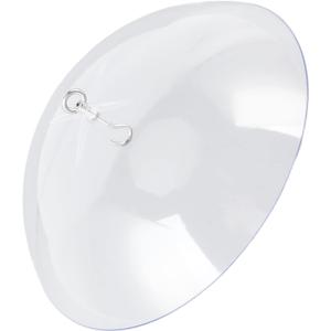 Honio Large Diameter Bird Feeder - Easy Installation, Clear Acrylic with Protective Dome