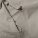 OYOANGLE Women's Maternity Mock Neck Sleeveless Ruched Dress Pregnancy Bodycon Maxi Tank Dresses Baby Shower Photoshoot (Large, Apricot)