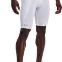 Under Armour Mens Utility Sliding Shorts 21 (Large, White (100)/Mod Gray)