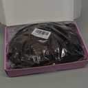 AISI HAIR Brown Mix Copper Synthetic Wavy Curly Bob Wig with Bangs Short Wavy Hair for Women Synthetic Heat Resistant Bob Wigs