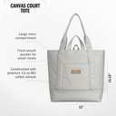 adidas Canvas Court Tote Bag
