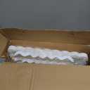 DIDROOM 10 Pack Dessert Table Display Set - 4 x Three-Tier Square Cupcake Stands and 6 x Serving Trays, Elegant Tableware for Cakes, Cupcakes, Pastries, and Snacks, Perfect for Parties (White)