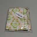 POMOTER Green Pink Check Throw Pillow Cover,Traditional Checkered Decorative Pillow Cases Cotton Linen Square Cushion Covers for Sofa Couch,18"x18"