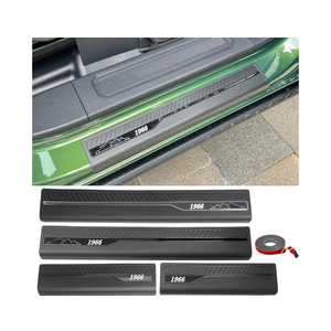 Door Sill Protector for Ford Bronco 2025 2024 2023 2022 2021 Accessories 4 Door, Car Door Step Guard Cover Kit Door Edge Guards