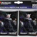 Ultra PRO - Final Fantasy x Universes Beyond Y’shtola, Night’s Blessed (Commander) 100ct Deck Protector Sleeves for Magic: The Gathering | Trading Card Accessories, Collectible Card Game Gear