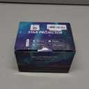 Northern Galaxy Light Aurora Projector with 33 Light Effects, LED Star Projector for Bedroom Nebula Lamp, Remote Control, White Noises, Bluetooth Speaker for Parties (Black)