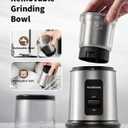 SHARDOR One Touch Coffee Grinder Electric, Spice, Herb, For Coffee Bean Spices and Seeds with 1 Removable Stainless Steel Bowl, Dry Grinder, Silver