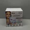 Shark CryoGlow LED Face Mask with Under-Eye Cooling, Anti-Ageing & Blemish Repair, Red & Blue LED, Infrared Light Therapy, USB-C, Remote Control, Storage Bag, Blue Frost, FW312