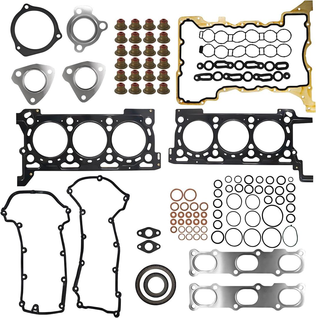 3.0 EcoDiesel Head Gasket Kit Compatible with 2014-2018 Jeep Grand Cherokee, Ram 1500 3.0L V6 EcoDiesel, Replaces B0BY7QY6TH, 68147398AA, 51046000, 10205300