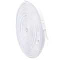 PandaHall Cotton Covered Boning for Sewing, 12 Yards 10mm Corset Boning Plastic Boning Poly Sewing Garment Accessories Bra Boning Tool for Corsets Bridal Gowns Evening Gowns Lingerie, Hats, White