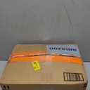 LOCHAS Luxury Bathroom Rug Shaggy Bath Mat 24 x 60 Inch, Washable Non Slip Bath Rugs for Bathroom Shower, Soft Plush Chenille Absorbent Carpets Mats, White