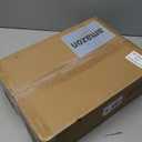 Dish Drying Rack 2 Tier, Space-Saving Dish Drainer with 360 Rotating Drainage Tray, Cup Holder Utensil Holder, Cutting Board Rack, Rustproof Stainless Steel Organizer for Small Kitchens, Apartments, Black