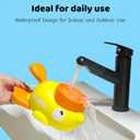 Dog Treat Dispenser Toy, Cat Puzzle Feeder, Interactive Durable Yellow Duck-Shaped Puzzle Feeder for Dog Cat Treat Toy (Duck)
