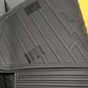KUST Floor Mats Set for 2026 Hyundai Palisade 7/8 Seats (Gas Only), All Weather Floor Liners & Rear Trunk Mat & Backrest Mat for Palisade Accessories TPE Rubber Car Mats High Edge