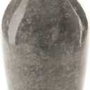 Signature Design by Ashley Brockwich Traditional 12 Inch High-Gloss Vase, Gray