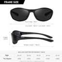 Bifocal Reading Sunglasses Men Women Sports Style Sun Reader Wrap Around Build-In UV Protection Driving glasses LK6092
