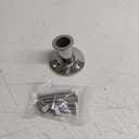 Flag Pole Bracket Base, Flag Pole Holder - 316 Stainless Steel, Heavy Duty Flagpole Mount for Flagpole Within 1 inch