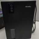 NineSky Dehumidifier, 1000 sq.ft Dehumidifiers for Home with 95oz Large Water Tank, Quiet Dehumidifier with 7-Color Ambient Light & Auto Shut Off, Dehumidifier for Basement, Bedroom, Bathroom (Black)