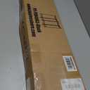 PayLessHere 4 Panel Room Divider 6FT Steel Frame Screen Folding Privacy Divider Freestanding Partition for Home Office Bedroom (Black)