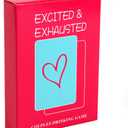 2 x Sx Couples Drinking Game for Adults - Excited & ExhaustedRomantic Game for Couples - Perfect Date Night Ideas T12