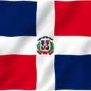ANLEY Fly Breeze 3x5 Foot Dominican Republic Flag - Vivid Color and Fade proof - Canvas Header and Double Stitched - Dominican National Flags Polyester with Brass Grommets 3 X 5 Ft