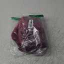 R.Vivimos Women's Fall Velvet Long Sleeves Square Neckline Casual Vintage Crop Tops Blouse (X-Large, WineRed)