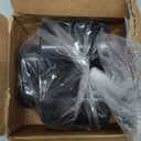 Pallet Jack/Truck Load Wheels Set (2 pcs) 3" x 3.75" with Bearings ID 20mm Poly Tread Black