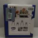 Chicco Zest 4-in-1 Folding High Chair, Feeding Chair, Toddler Chair and Youth Stool, Multi-Use Easy Clean High Chair, Seasalt/Grey