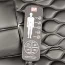 DOPICT Massage Mat, Detachable Neck Massager, Full Body Vibration Heating, Massage Pad with 10 Vibrating Motors and 9 Speed Settings for Home Office Use, Gift for Men Women Parents Christmas, Black