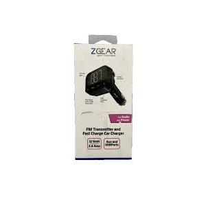 ZGear FM Transmitter Fast Charge 3 Pack