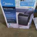 Midea 10,000 BTU DOE Duo Smart Inverter Portable Air Conditioner, for spaces up to 450 sq. ft. (Black)
