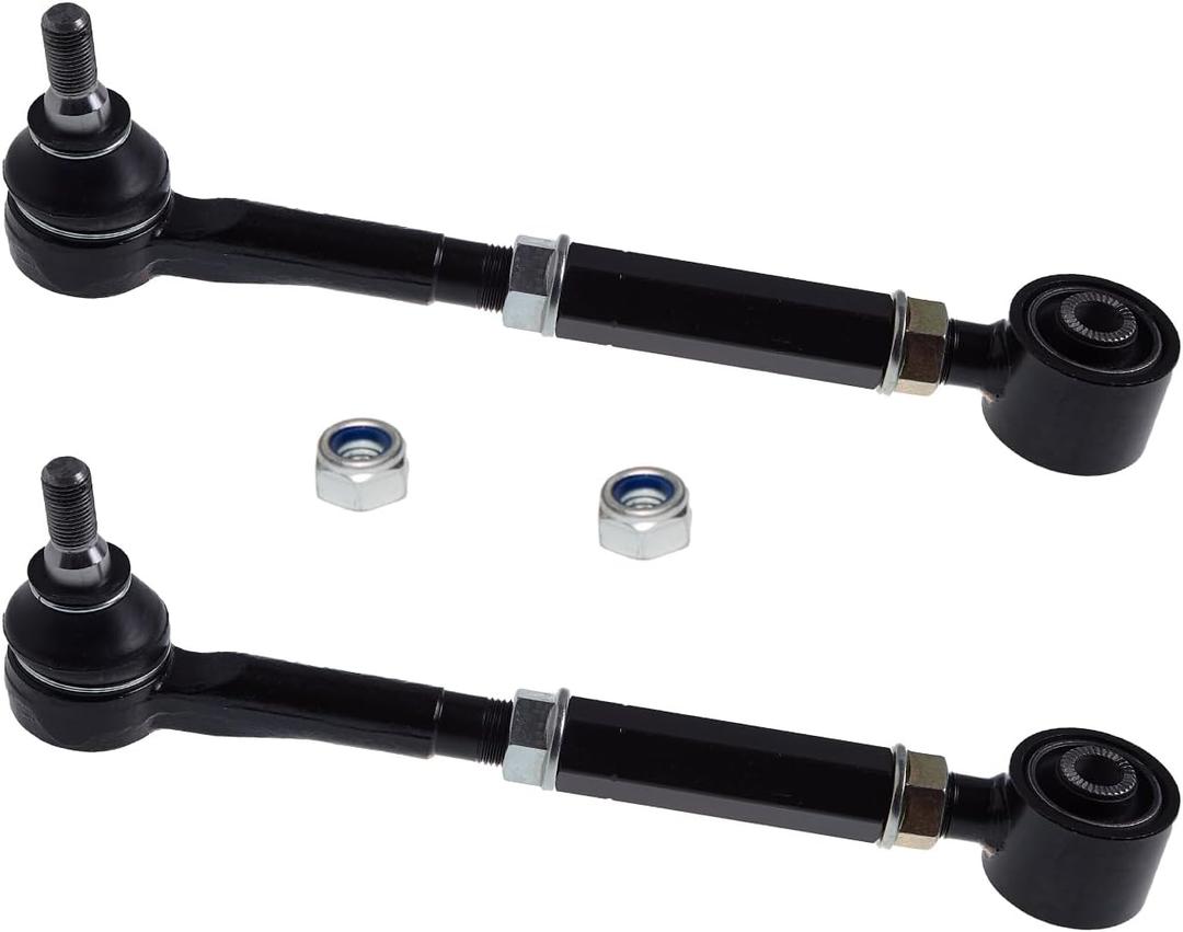 TUCAREST 2Pcs K621848 Rear Lower Forward Control Arm (Alignment Toe Arm) Compatible With To-yota 06-11 RAV4 /Le-xus 15-17 NX200t,18-21 NX300,15-21 NX300h [# 4871042020 524-011]