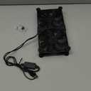 ELUTENG Dual USB Computer Cooling Fan High Speed 120mm Fan Adjustable 5V USB Port Heatsink Cooling Fan 12cm for Laptop Receiver DVR PlayStation Xbox Desk Computer Cabinet Cooling