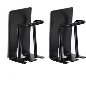 Leadigol 2 Pack Mini Self Adhesive Wall Mount Toothbrush Holder,Detachable Storage Rack Bath Space Saving Stand Brush Cup Holder Bathroom Accessories