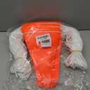 315FT Safety Warning Pennant Banner Flags Multipurpose 105FT OSHA High Visibility Colored Triangle Flags for Outside, Fence, Party, Roadwork, and Hazard Areas(Orange 135Pcs ,315FT)