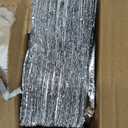 Aluminum Foil Sheets, 500 Count 9" x 10.75" Pre-Cut Pop-Up Dispenser for Food Wrap, Sandwich Wrap, Hair Foils, Food Storage, Baking, Catering, Restaurant, Salon Use