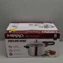 Mirro Polished Aluminum Pressure Cooker 6 Black/Silver