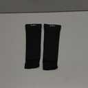 HiRui Soccer Shin Guards Shin Pads for Kids Youth Adult, Calf Compression Sleeve with Honeycomb Pads, Support for Shin Splint Baseball Boxing Kickboxing MTB, Lightweight(1PAIR) (Black, X-Small)