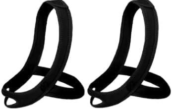 Snoring Chin Strap for Users, 2 Pack Adjustable Jaw Support Chin Strap to Keep Mouth Closed, Soft Snoring for Men Women, Lightweight Reusable, Comfort Fit Nighttime Sleeping Aid, Easy to Use (Pink+black)