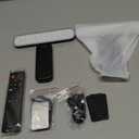 FULEN 2 Pack Picture Lights for Wall,Battery Operated Wall Sconce Rechargeable,LED Wall Light Cordless with Remote,3 Color Temperature, Art Lights for Painting,Frame,Gallery,Dartboard Lights,Black