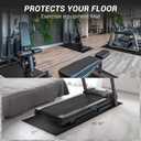 Anti-Fatigue Rubber Floor Mats Non Slip Rubber Utility Mat for Entrance, Home Gym, Exercise Equipment, Garage, Under-Sink, Patio, and Door Mat Black 36" x 60"