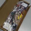 16pin Car Stereo Wiring Harness Adapter with Canbus Box for Mitsubishi Outlander Pajero Support OEM Rockford Amplifier Camera SWC USB