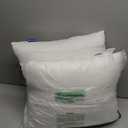 MIULEE Throw Pillows Inserts, Pack of 2 18x18 Inch 100% Virgin Fiber Filling Bed Couch Pillows