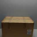 Luxdecor Storage Bins With Lids-Stackable Plastic Storage Bins on Wheels, Closet Organizers and Storage Cabinet with Doors,4 Tier White