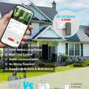 Smart Sprinkler Timer 3 Zone for Garden Hose, WiFi Water Timer with 984ft RF Range, Smart Lawn Watering System Irrigation Controller, APP/Voice Control, Rain Delay, Automatic/Manual Irrigation, 3 Outlet